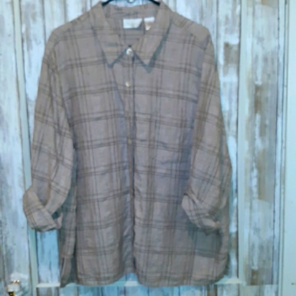 100% linen 3X Studio works